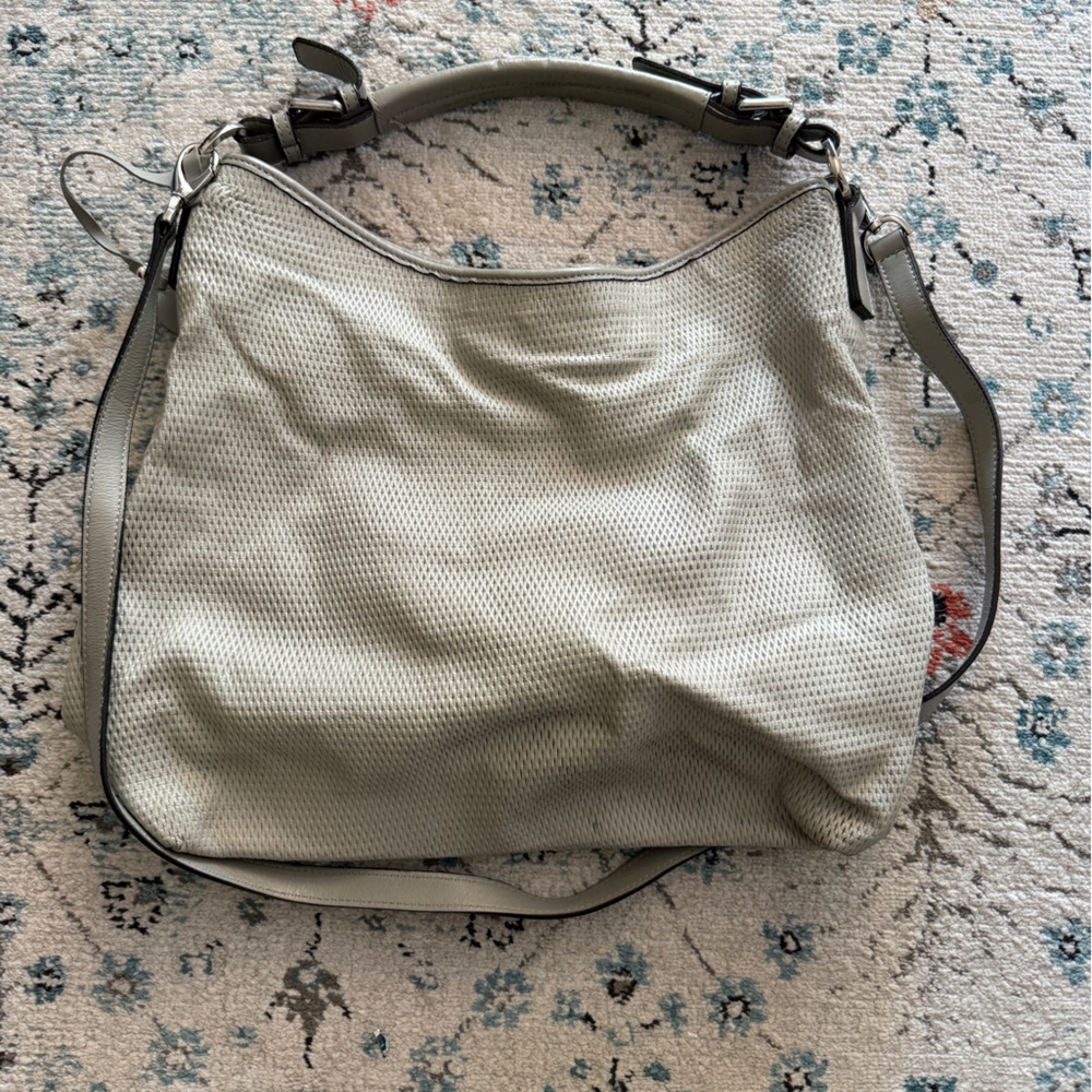Elegant Gray Women's Handbag